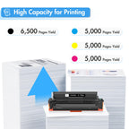 410X Toner Cartridge 4 Pack 410A for HP MFP M477fnw M477fdw M477fdn M452dn