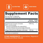 Qunol Turmeric Curcumin 1000mg and Ginger, Ultra High Absorption, 120 Count | #1 Doctor Recommended form of Turmeric Curcumin, Extra Strength Capsule for Joint Support and a Healthy Inflammation Response