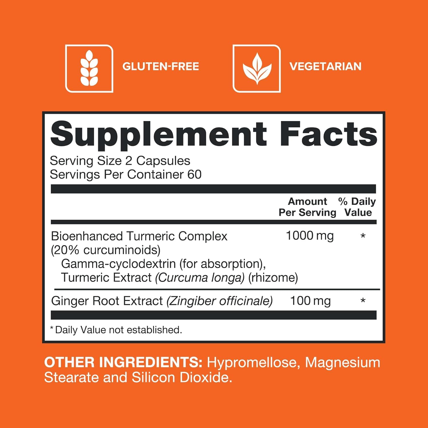Qunol Turmeric Curcumin 1000mg and Ginger, Ultra High Absorption, 120 Count | #1 Doctor Recommended form of Turmeric Curcumin, Extra Strength Capsule for Joint Support and a Healthy Inflammation Response