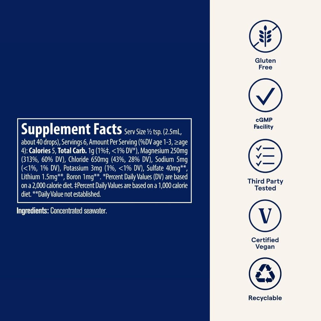 Buy now Trace Minerals ConcenTrace Trace Mineral Drops - Liquid Supplement for Bone & Joint Support - Aids Hydration & Electrolyte Restoration - Unflavored, 0.5 fl oz (6 Servings) at indiglob india