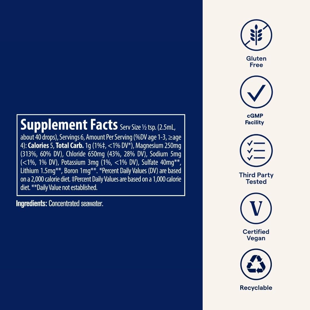 Buy now Trace Minerals ConcenTrace Trace Mineral Drops - Liquid Supplement for Bone & Joint Support - Aids Hydration & Electrolyte Restoration - Unflavored, 0.5 fl oz (6 Servings) at indiglob india
