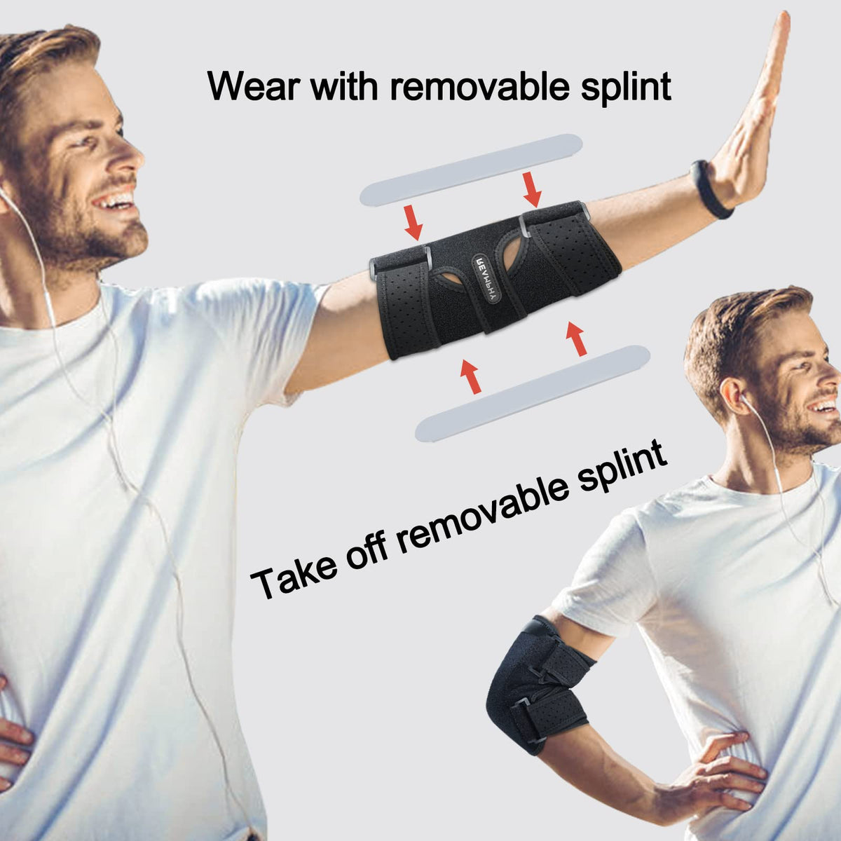 Cubital Tunnel Elbow Brace,Ulnar Nerve Entrapment Brace,Elbow Splint