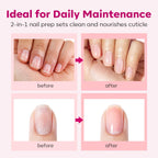Modelones Cuticle Remover, Nail Kit Cuticle Trimmer Pusher Remover Liquid | Manicure Kit for Women Cuticle Oil Pen Nail Stuff & File Cuticle Nippers & Cutter Nail Tools Manicure Set Nail Care Prep Kits