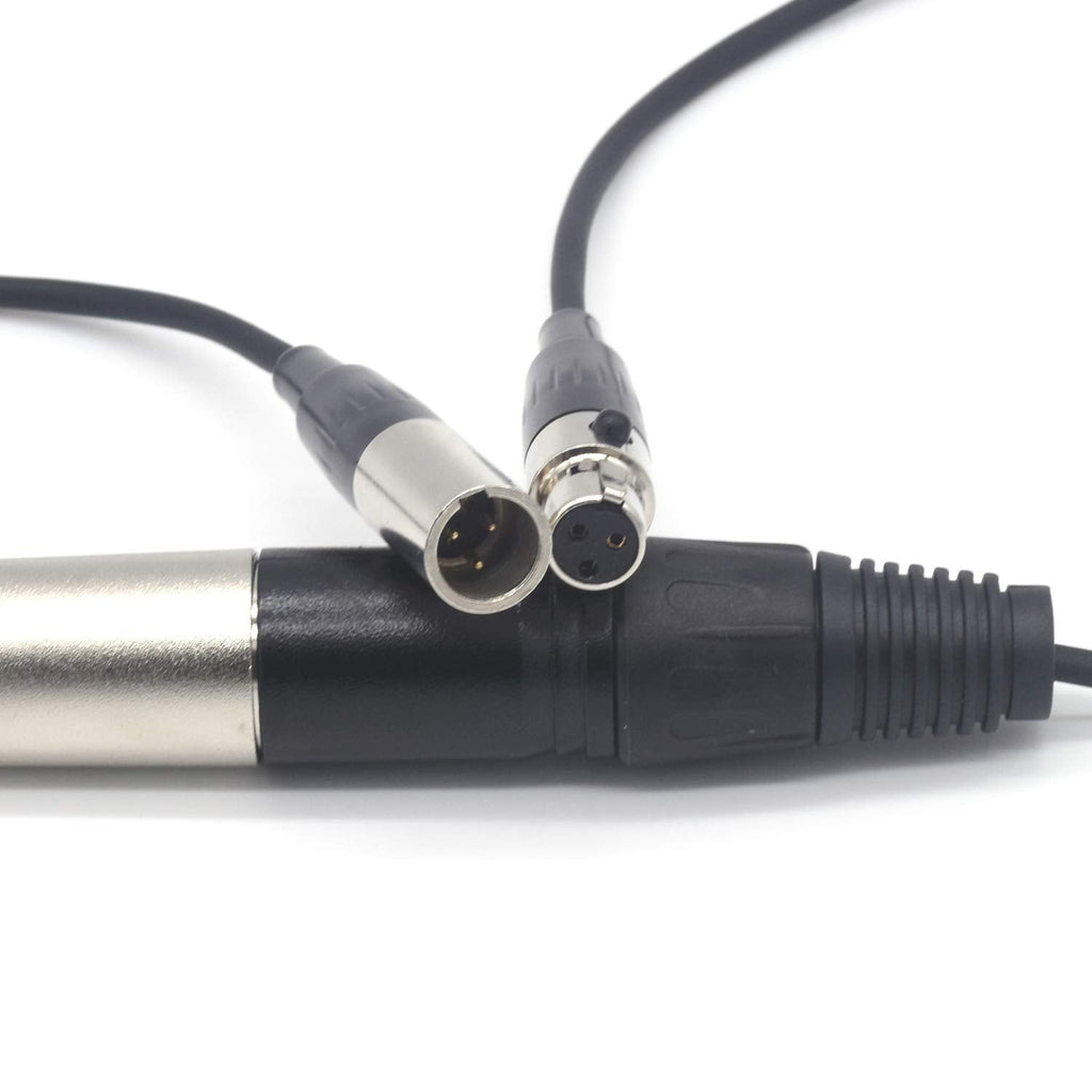Buy now SiYear Mini XLR Male to XLR Female Plug Microphone Cable for Blackmagic Pocket 4K Camera Video Assist 4K, Mini 3 Pin Pro Lapel Audio Cable (5FT/1.5M) at indiglob india