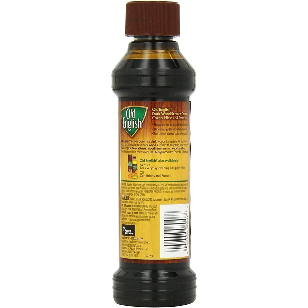 Buy now Old English 75144 Scratch Cover For Dark Woods, 8oz Bottle, Wood Polish at indiglob india