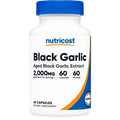 Nutricost Black Garlic Extract 60 Capsules for 60 Servings Per Bottle | Aged Black Garlic Extract, Vegan, Gluten Free and GMO Free