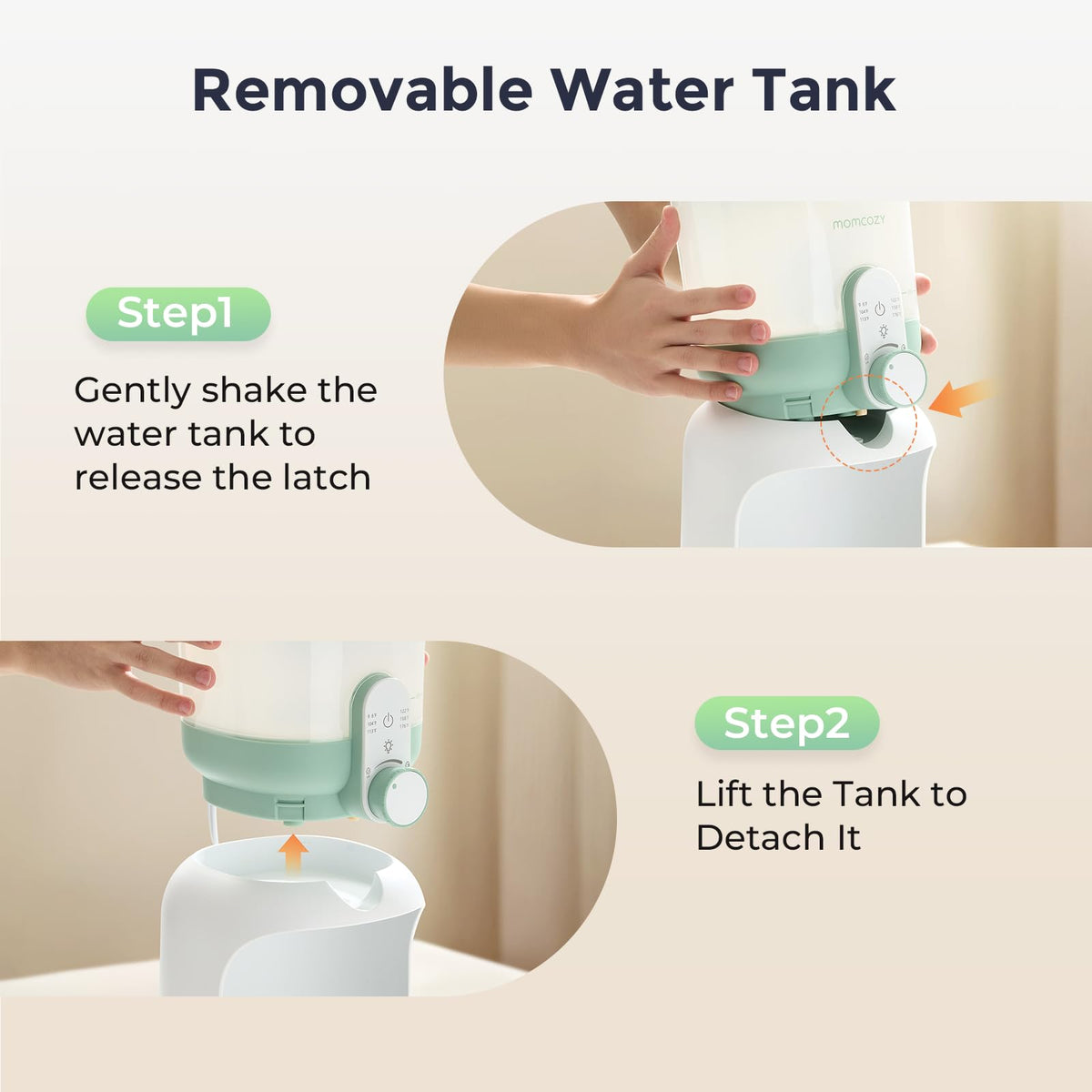 Momcozy Instant Water Warmer, 57 fl oz Baby Formula Water Dispenser