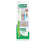 GUM Orthodontic Kit with Toothbrush, 3 Proxabrush Sizes, Shred-Resistant EasyThread Floss and Ortho Wax