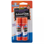 Elmer's Disappearing Purple School Glue Sticks, 0.21 oz, Pack of 2 (E522) 4 Pack