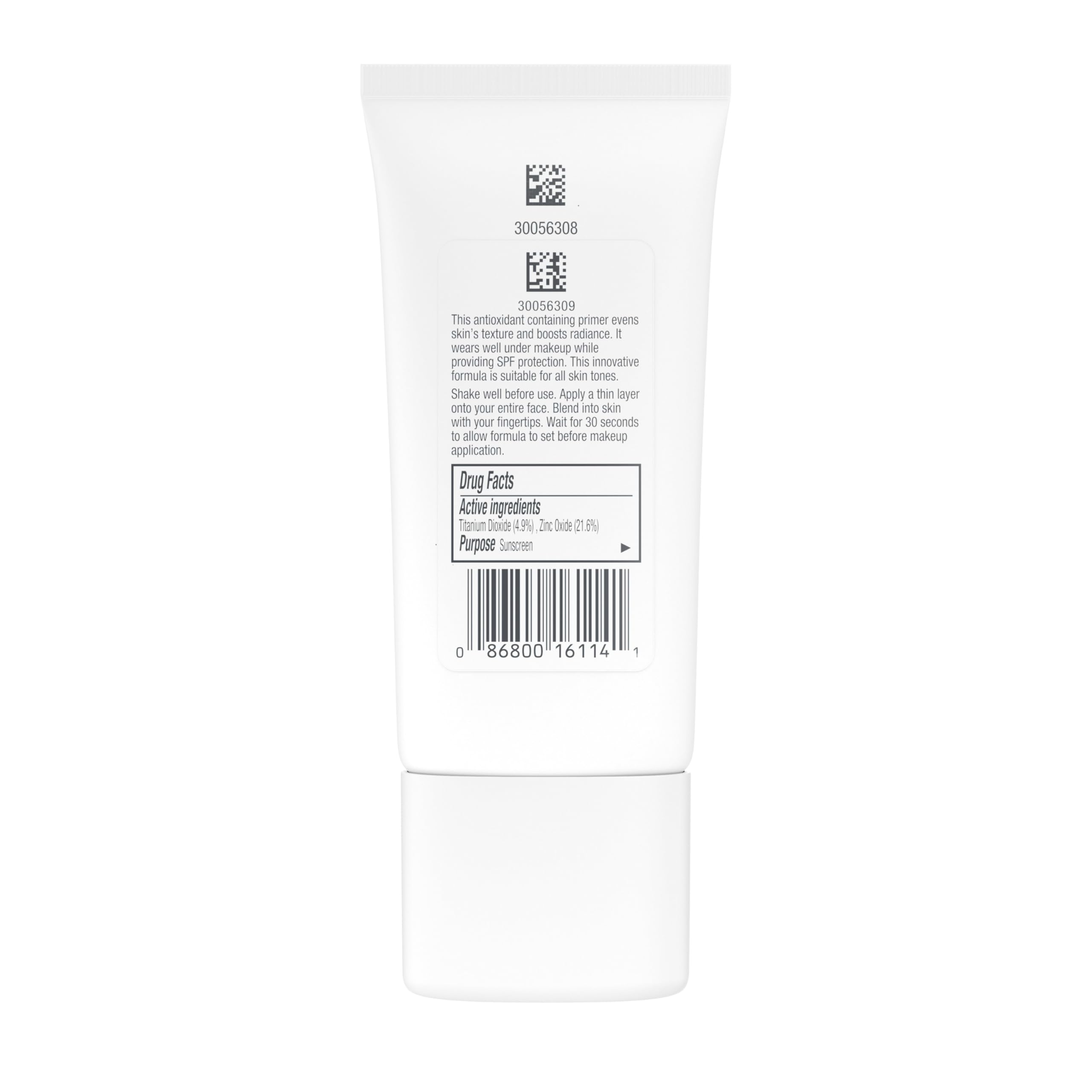 Buy now Neutrogena Healthy Skin Invisibly Radiant UV Face Primer with SPF 30, Mineral Sunscreen Makeup Primer, Broad Spectrum SPF 30, Suitable for All Skin Types, 1 fl. oz at indiglob india