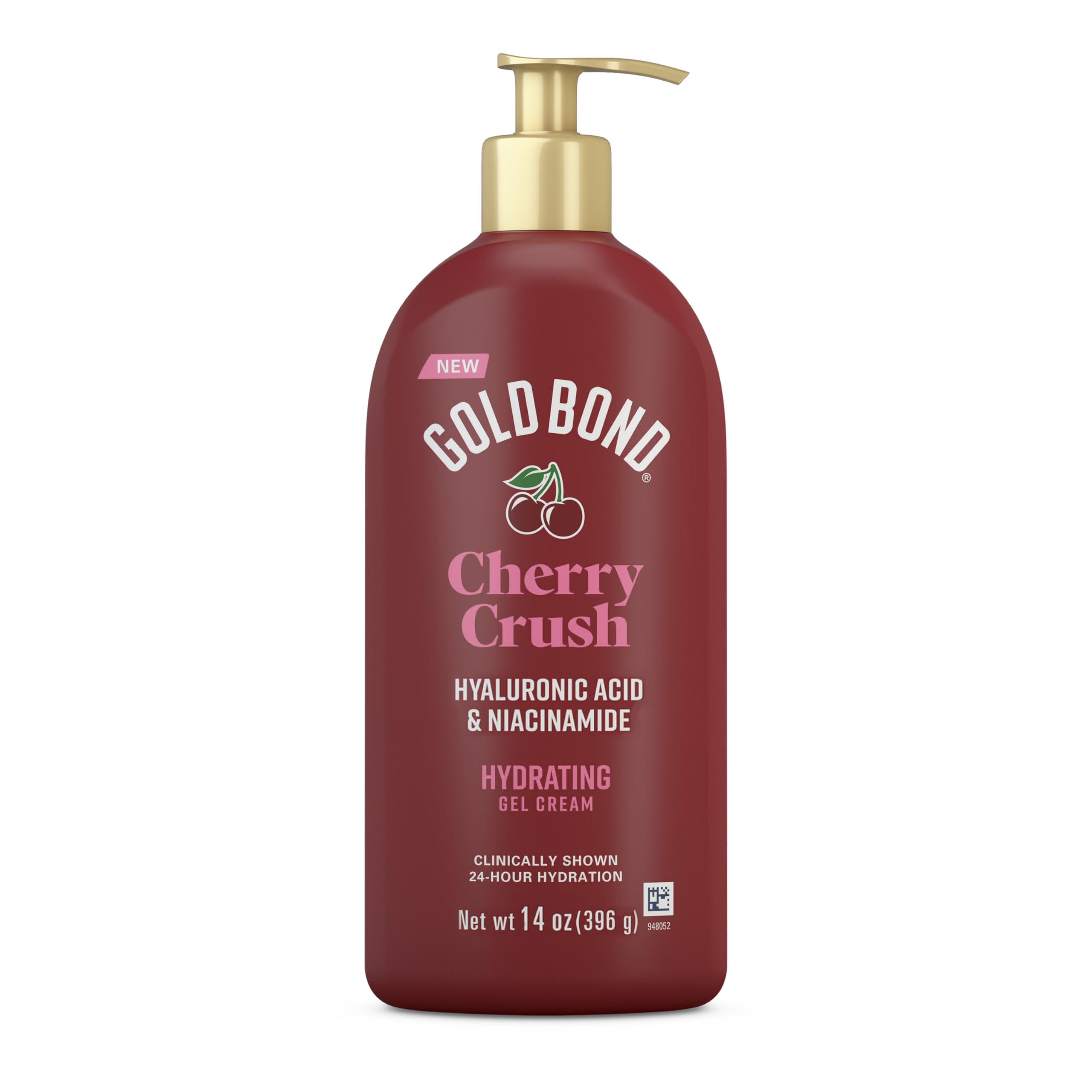 Gold Bond Softening Cashmere Cream Body Lotion, Vanilla Dream Scent, 24-Hour Hydration with Shea Butter and Cocoa Butter, 14 oz.