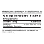 Country Life Vitamin D3 2500 IU, Non-Fish Source, 200 Softgels
