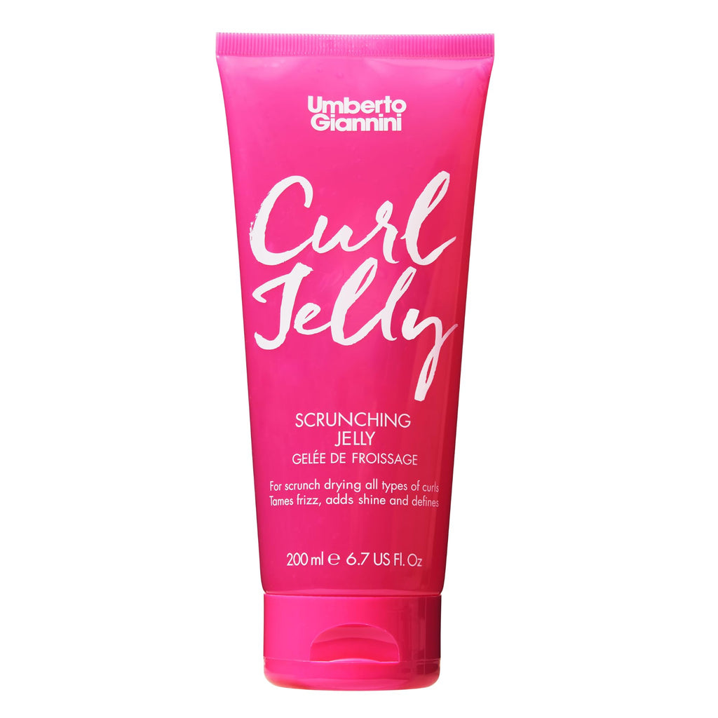 Buy now Umberto Giannini Curl Jelly Scrunching Jelly 6.7 fl Oz - Frizz Solution Defining Hair Gel for 2a-4c Curly, Wavy, Coily Hair - Vegan & Cruelty-Free at indiglob india