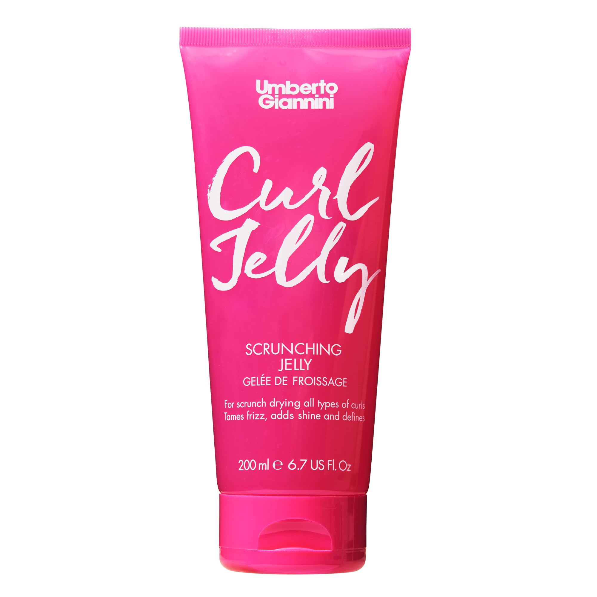 Buy now Umberto Giannini Curl Jelly Scrunching Jelly 6.7 fl Oz - Frizz Solution Defining Hair Gel for 2a-4c Curly, Wavy, Coily Hair - Vegan & Cruelty-Free Curl Jelly Gel at indiglob india
