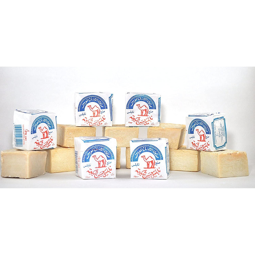 Al-Jamal ~ Palestinian Olive Oil Soap Bar West Bank Holy Land Organic Natural Traditional ~Al-Jamal ~ Nablus (Count 6)