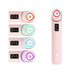 medicube Booster Pro - 6 in 1 Real Glass Glow Beauty Massager, Black | 6-in-1 Real Glass Glow Beauty Massager - for Clear, Radiant, Firmer-Looking Skin, Korean Skin Care, Black