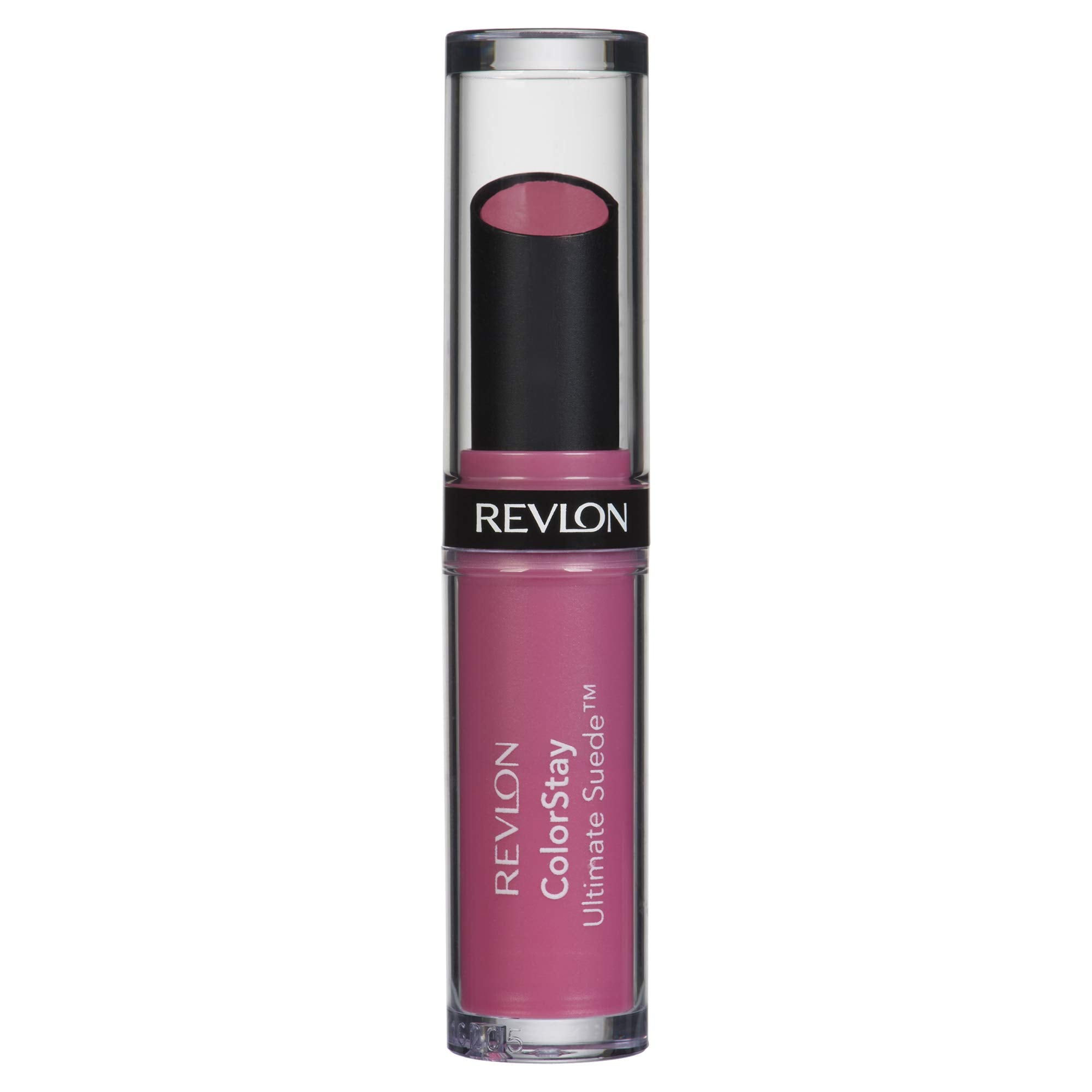 Buy now REVLON ColorStay Ultimate Suede Lipstick, Longwear Soft, Ultra-Hydrating High-Impact Lip Color, Formulated with Vitamin E, Silhouette (001), 0.09 oz at indiglob india