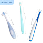 Ultra Soft Nano Dog Toothbrush Kit for Small Breed Pet 3 Styles