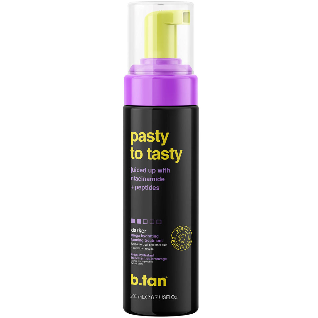 Buy now b.tan Dark Self Tanner Mousse | Get Tanned - Best, 1 Hour Express Sunless Tanning Foam, No Fake Tan Smell, Ultra Dark Bronzing Glow, Face & Body, Vegan, Cruelty Free, 6.7 Fl Oz at indiglob india
