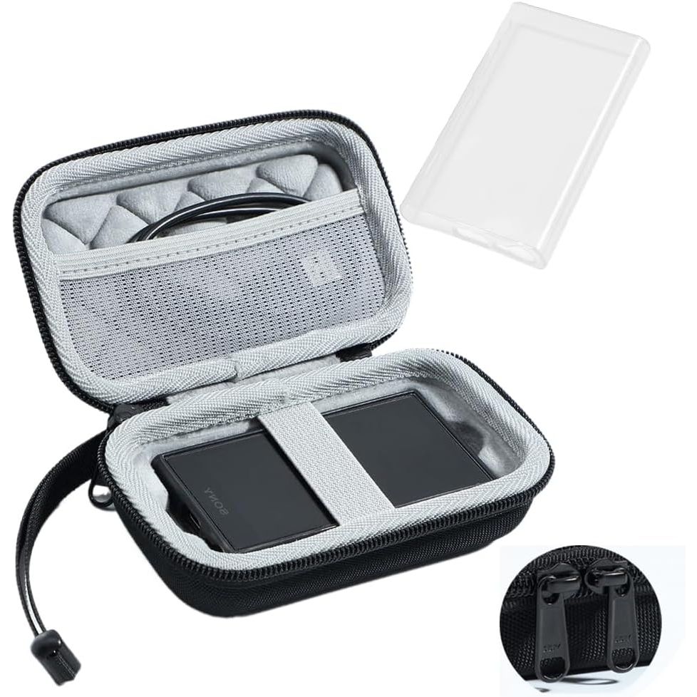 Buy now Soft Clear TPU Protective Shell Skin Case Cover for Sony Walkman NW-A300 Series NW-A306 NW-A307 (Clear case and Glass) Storage box and Clear case at indiglob india
