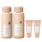 Kristin Ess Hair Signature Salon Sulfate Free Shampoo and Conditioner Set for Moisture, Frizz + Shine - Color Safe, Vegan, Paraben Free - Clarifying, Hydrating Damage Repair for Women - Pear Fragrance