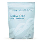 The 'Pause Life Skin & Bone Collagen Peptides + Hyaluronic Acid, 14.8 OZ | Verisol & Fortibone collagen peptides with hyaluronic acid & vitamin C. Gluten free. Supports skin, nails & hair health