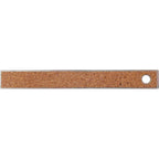 Westcott 10414 Stainless Steel Metal Ruler with Non-Slip Cork Base, 6 in