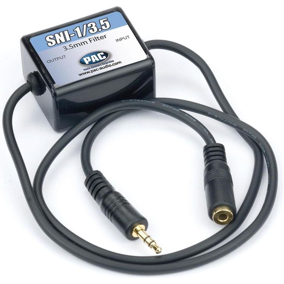 Buy now PAC SNI-1/3.5 3.5-mm Ground Loop Noise Isolator Works with iPod/Zune/iRiver and Others , Black Default at indiglob india