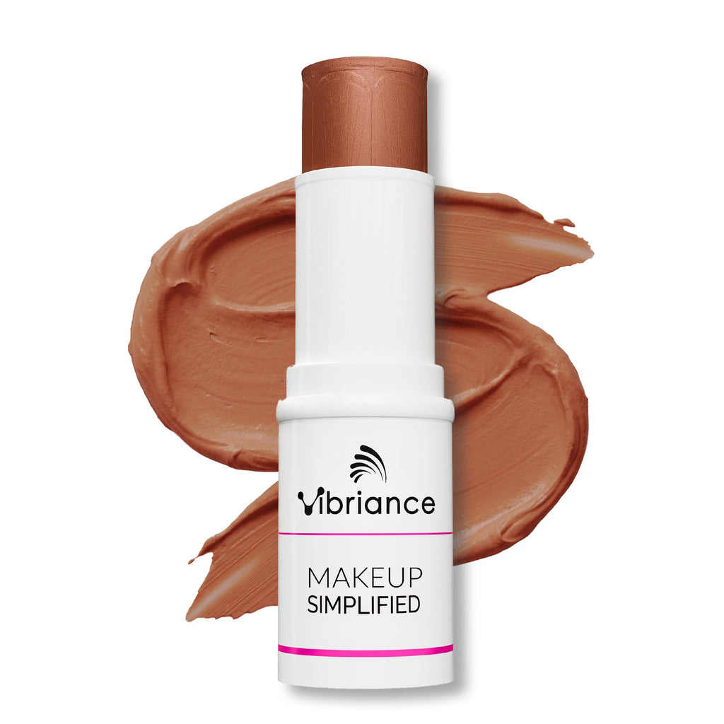 Vibriance Complexion Sticks, Foundation for Mature Skin - Natural Beige | Sheer, Buildable Coverage Face Makeup Foundation for Older Women - 3-in-1 Base, Contour, Concealer