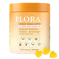 Flora Plus Gummies, Advanced Vaginal Support, Vaginal Health Gummies, Ph Balance for Women, Probiotic Vaginigal Health - Promote Healthy Vaginal Odor & Flora, 60 Count