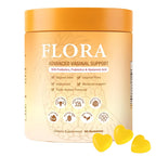 Flora Plus Gummies, Advanced Vaginal Support, Vaginal Health Gummies, Ph Balance for Women, Probiotic Vaginigal Health - Promote Healthy Vaginal Odor & Flora, 60 Count
