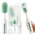 Momcozy Bottle Brush Kit Pro, Innovative Push-Press Deep Cleaning Baby Set