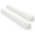 Shinnwa Bed Bumpers for Toddlers & Kids (2-Pack), Memory Foam Bed Rail for Adults, Bed Edge Safety Guard for Queen, King, Full Bed, Non-Slip Bottom, Machine Washable Cover