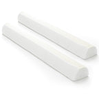 Shinnwa Bed Bumpers for Toddlers & Kids (2-Pack), Memory Foam Bed Rail for Adults, Bed Edge Safety Guard for Queen, King, Full Bed, Non-Slip Bottom, Machine Washable Cover