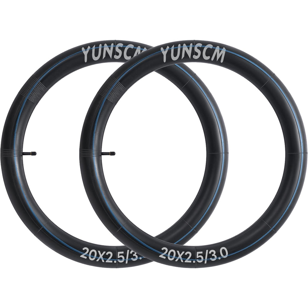 2-PCS 20x3 Heavy Duty E-Bike Tubes 20X2.50 20X2.60 20X3.0 AV32mm