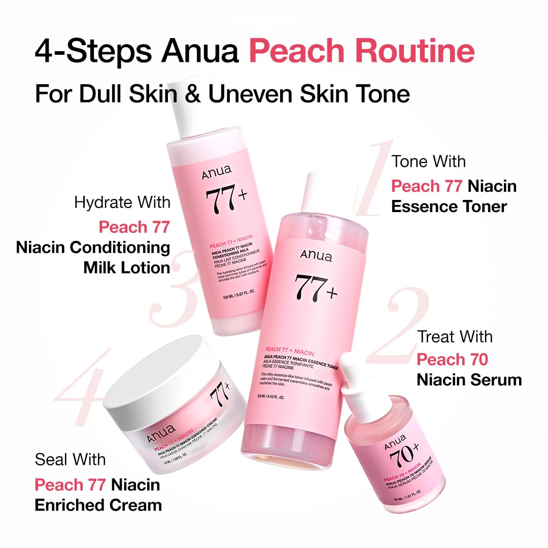 Buy now Anua Peach 70 Niacinamide Serum 30ml / brightening hydrating face serum/daily clean beauty (1.01 fl. oz.) at indiglob india