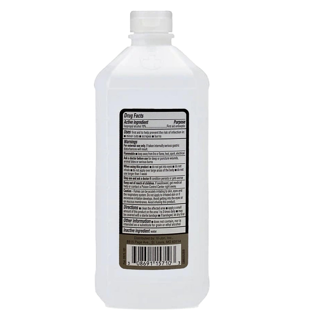 Swan 70% Rubbing Alcohol, 32 Fl oz (Pack of 2)