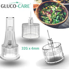 GLUCO-CARE Pen Tips, 32G x 4mm, Ultra-Fine, Twist-On Design, 100 Count