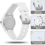 Buy now SOCICO Children Analog Watch for Boys Girls Waterproof Time Teaching Watch with Soft Band, Learning Time Wrist Watch Easy to Read Christmas Gifts for Kids Ages 3-12 Great Gifts at indiglob india