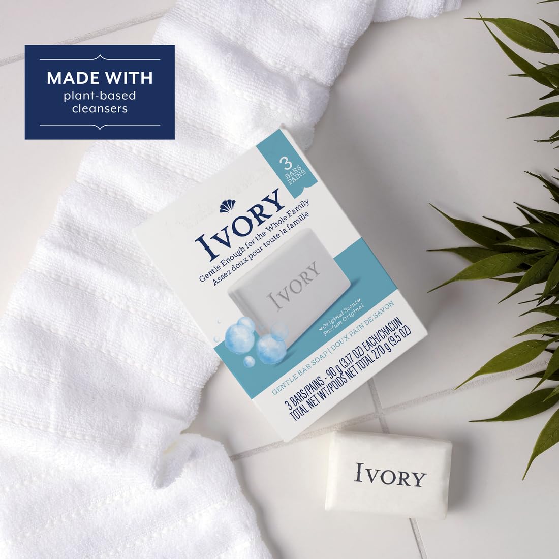 Buy now Ivory Soap Personal Bar 3.1 Ounce, Pack of 3 at indiglob india