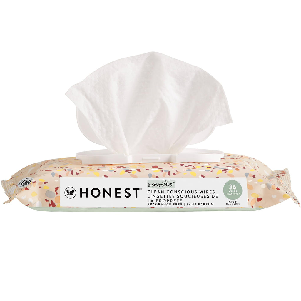 Buy now The Honest Company Hypoallergenic Multi-Use Baby Wipes for Sensitive Baby Skin Rainbow 60 Count at indiglob india