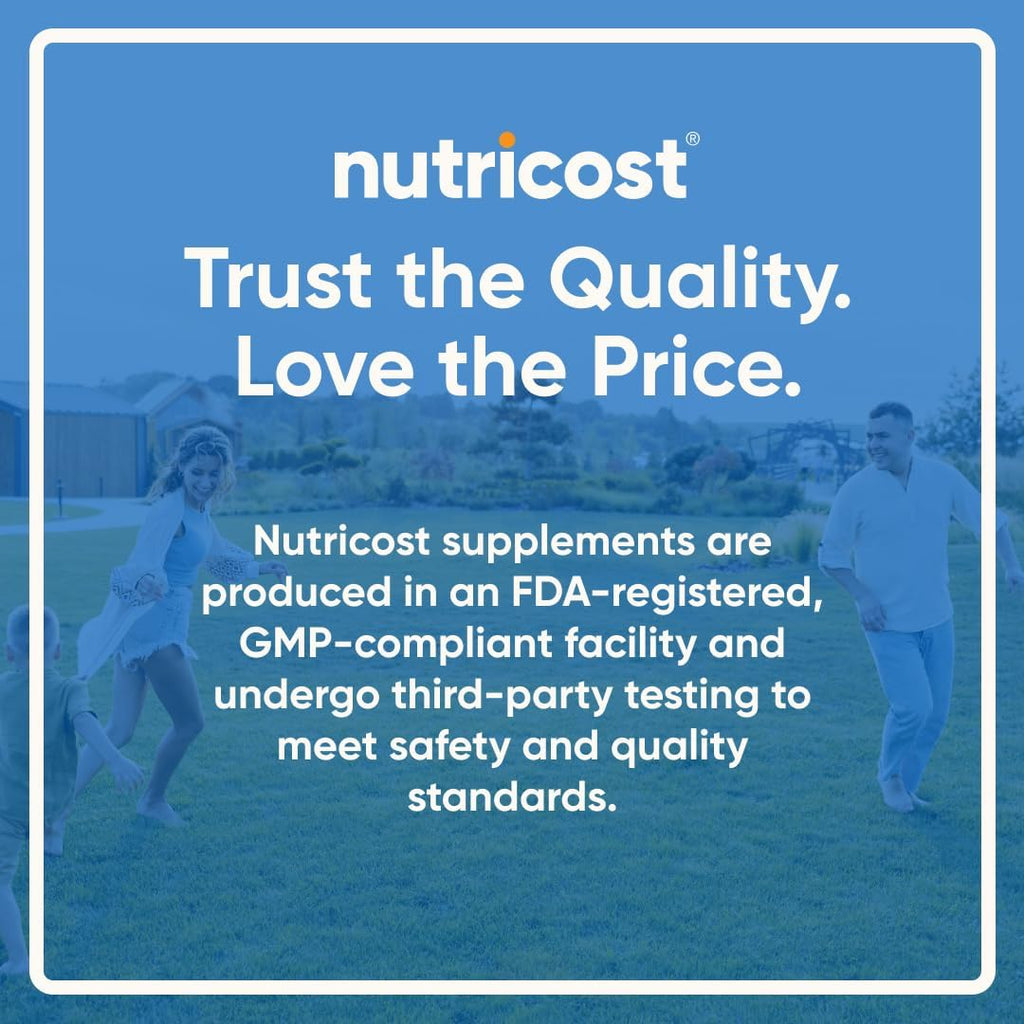 Nutricost Folic Acid (Vitamin B9) 1000 mcg, 240 Capsules