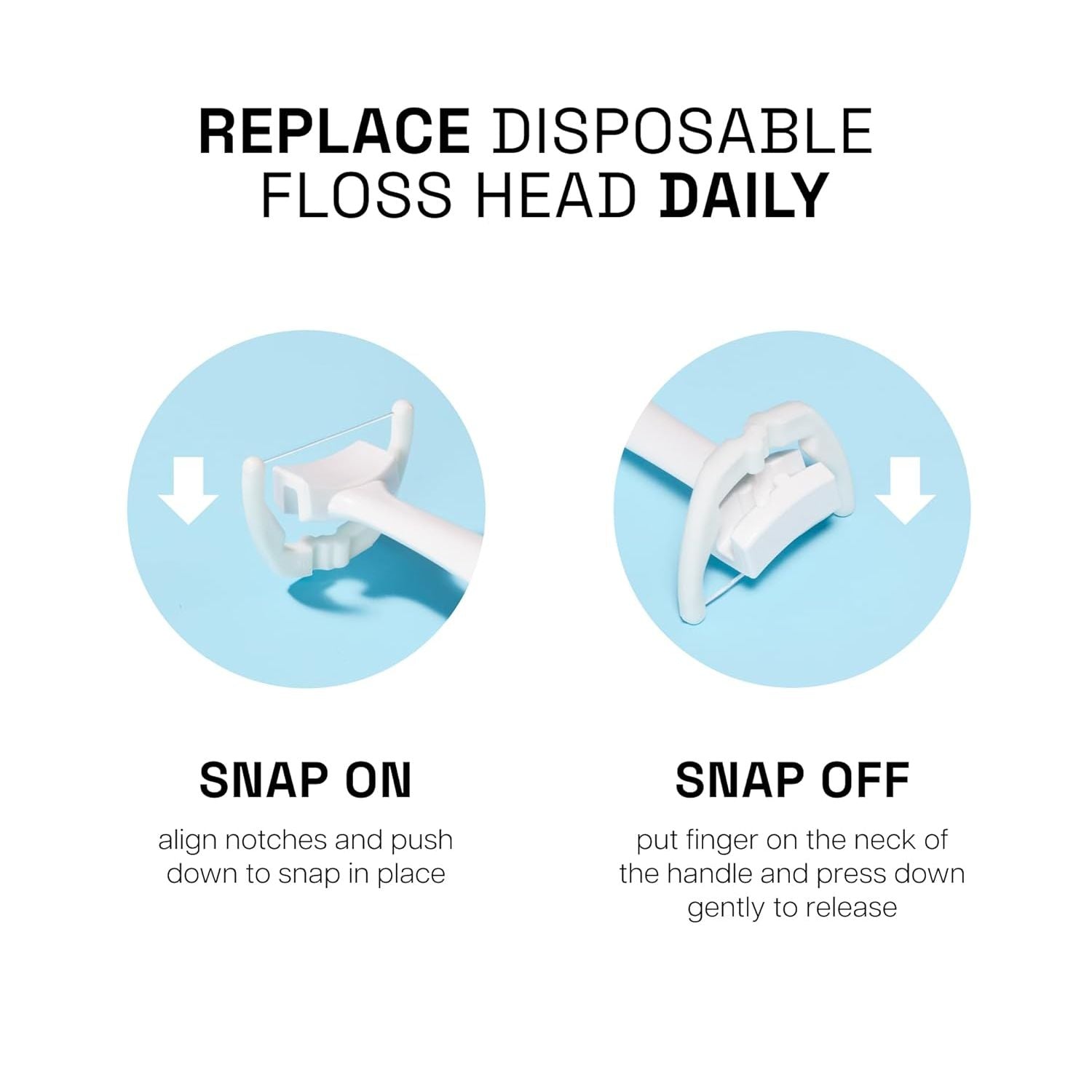 Buy now REACH Ultraclean Access Flosser Refill Heads, Mint, Plaque Remover for Teeth, Shred Resistant, for Hard to Reach Areas, Oral Care, PFAS Free, for Adults & Kids, 1 Pack, 28 Count at indiglob india