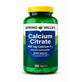 Calcium Citrate 600mg per Serving, 300 Tablets – Pure Calcium Citrate Supplement, Supports Bone Health and Wellness, Citrato de Calcio, High Absorption Calcium