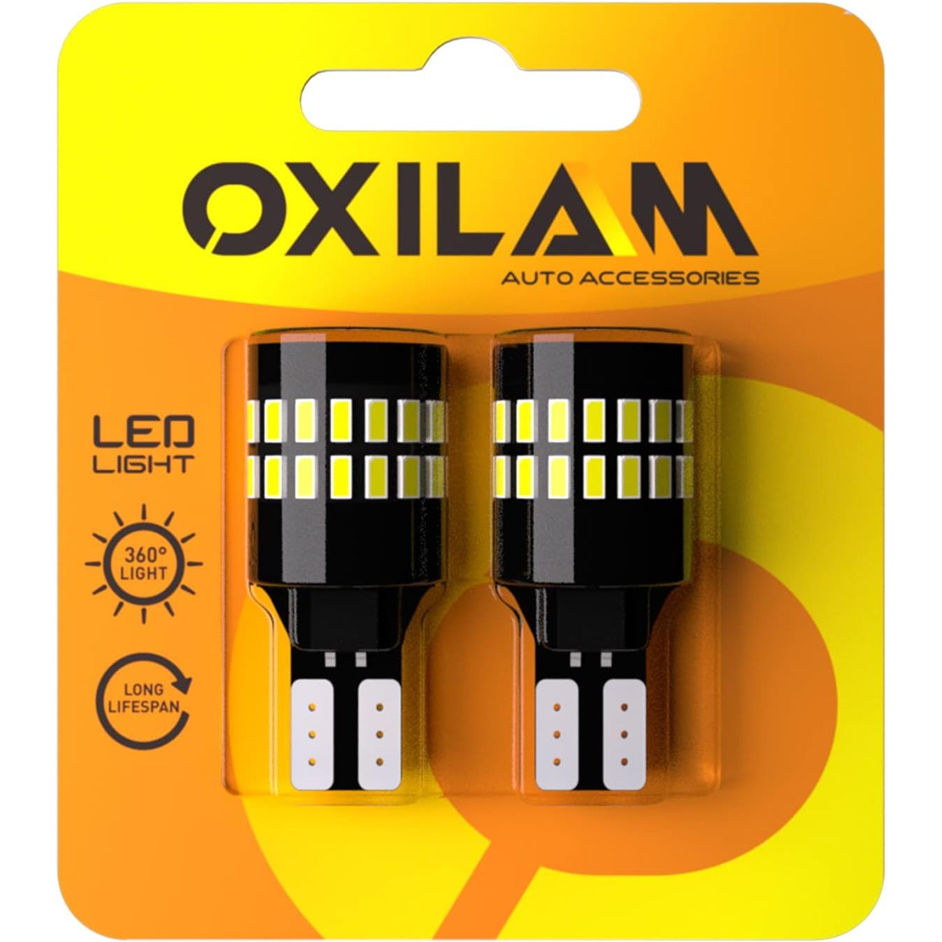 Buy now OXILAM Upgraded 912 921 LED Bulb Reverse Lights, Backup Light Bulbs for Car, 300% Higher Brightness 6000K White, Mini Size Non-polarity Canbus Error Free T15 906 W16W Bulb, Pack of 2 921 Xenon White at indiglob india