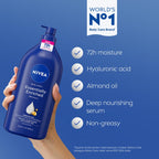 NIVEA Essentially Enriched Body Lotion Very Dry Skin, 33.8 Fl Oz Value Size