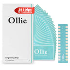 Ollie Transformation Kit Whitening Strips with Hydroxyapatite, 28 Count