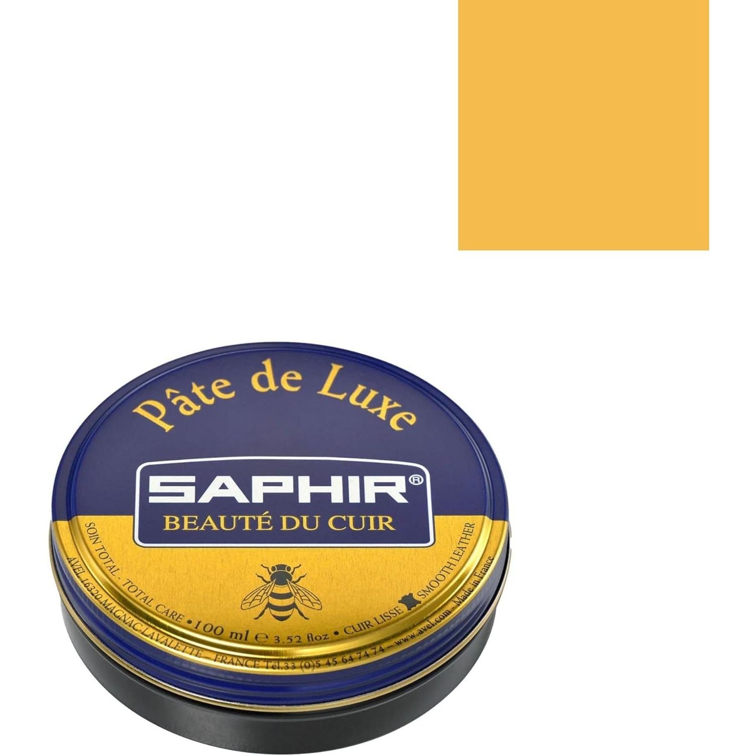 Buy now Luxe Shoe Wax by Saphir 50ml Wax Yellow at indiglob india