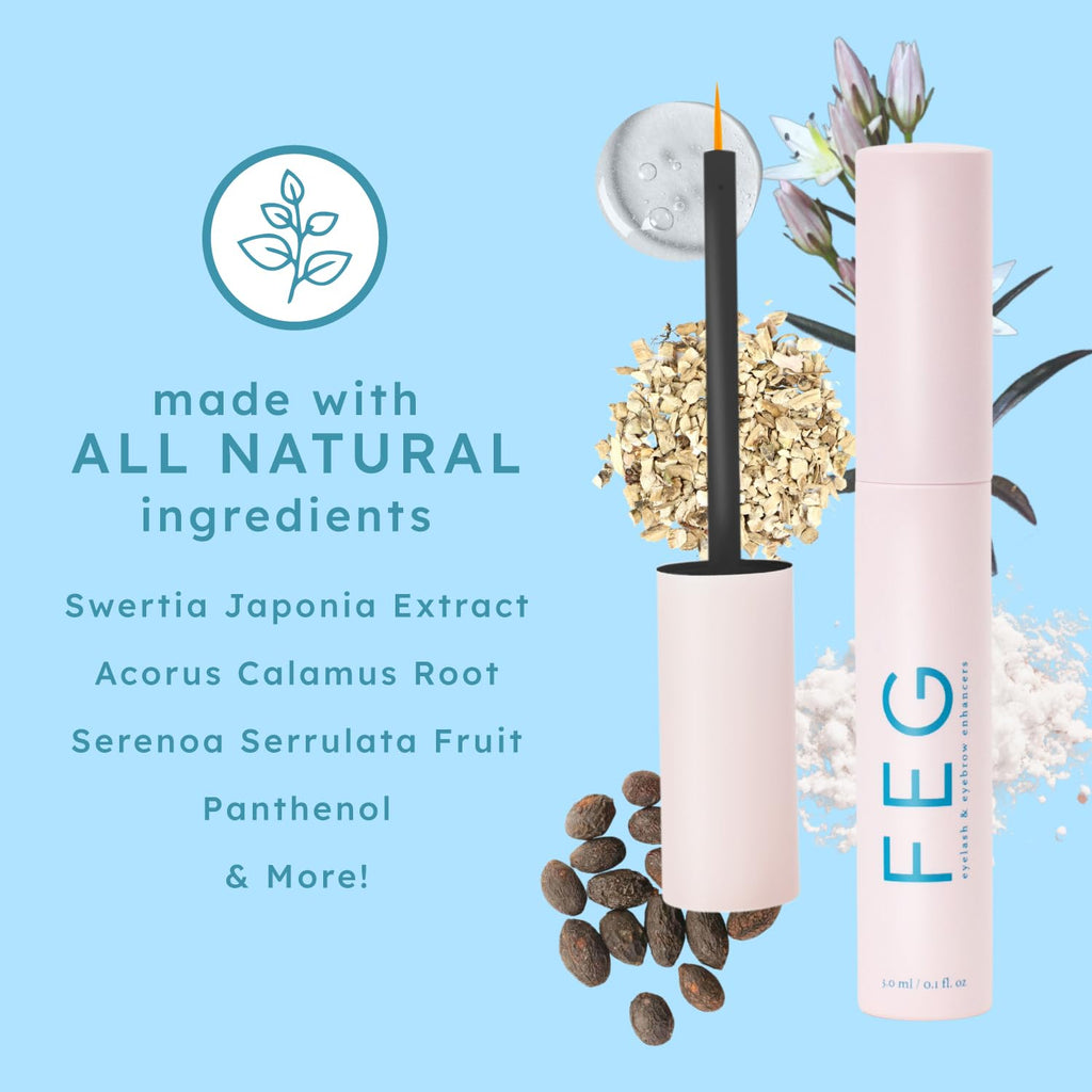 Buy now FEG Eyelash Rapid Eye Lash Growth Serum | For Lash and Brow | Creates Longer & Darker Eyelashes | Eyelash Enhancing Serum to Help Lengthen, Thicken and Darken Your Eyelashes | Single Pack at indiglob india