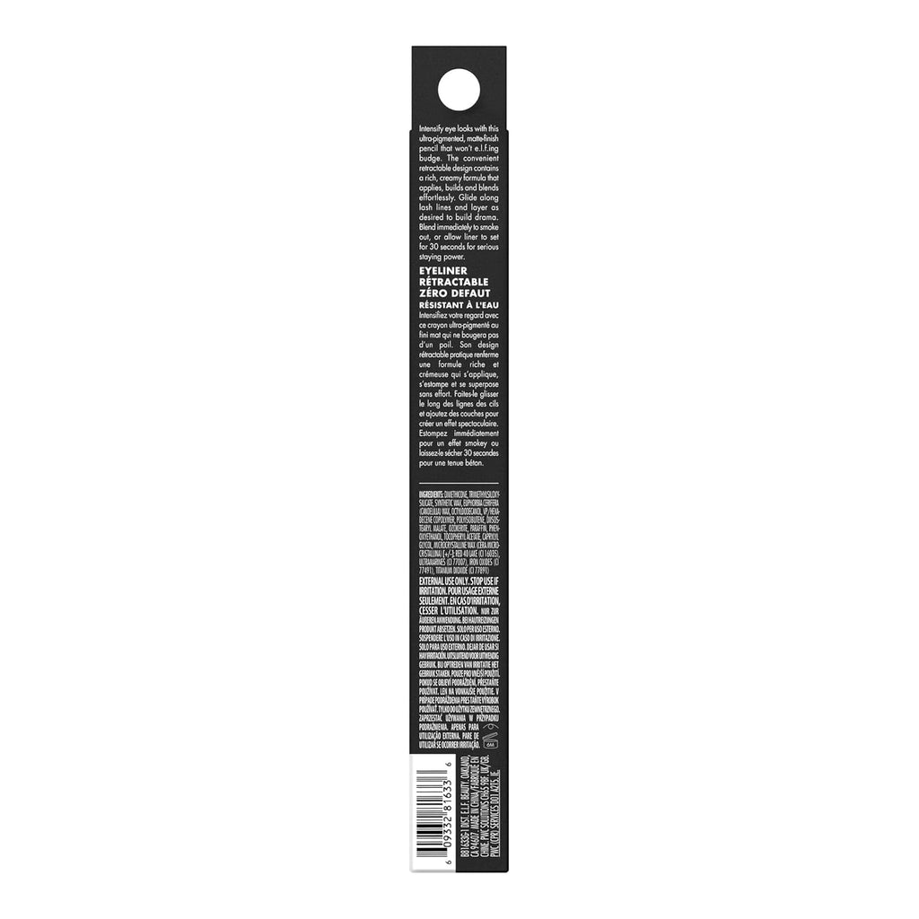 Buy now e.l.f. No Budge Retractable Eyeliner, Creamy, Ultra-Pigmented & Waterproof, Creates Bold & Defined Lines, Vegan & Cruelty-Free, Ruby at indiglob india